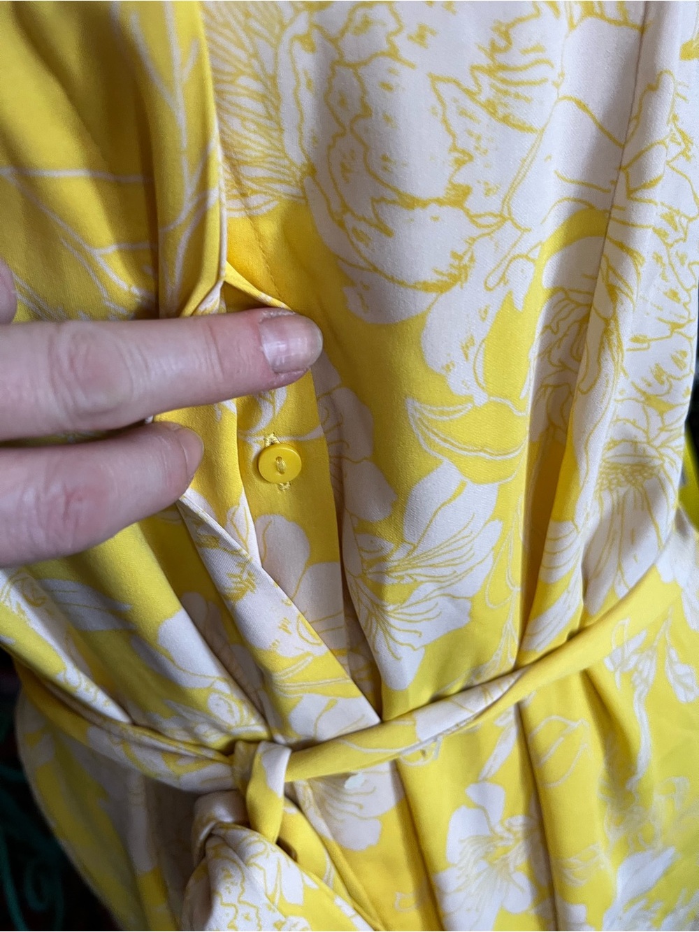 H&M Yellow and White Floral Maxi Dress - Picture 7 of 10